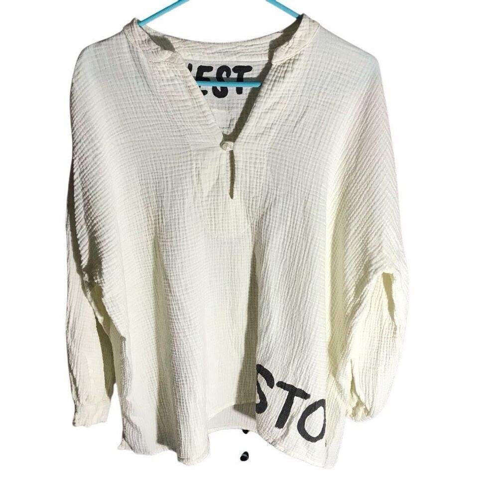 Babditas from Marseille OS oversized off White C’est la Vie top France